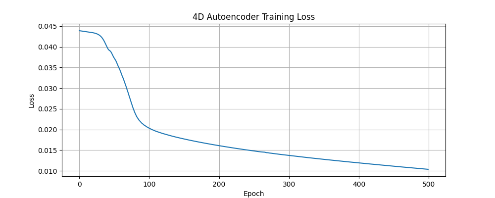 4D Training Loss