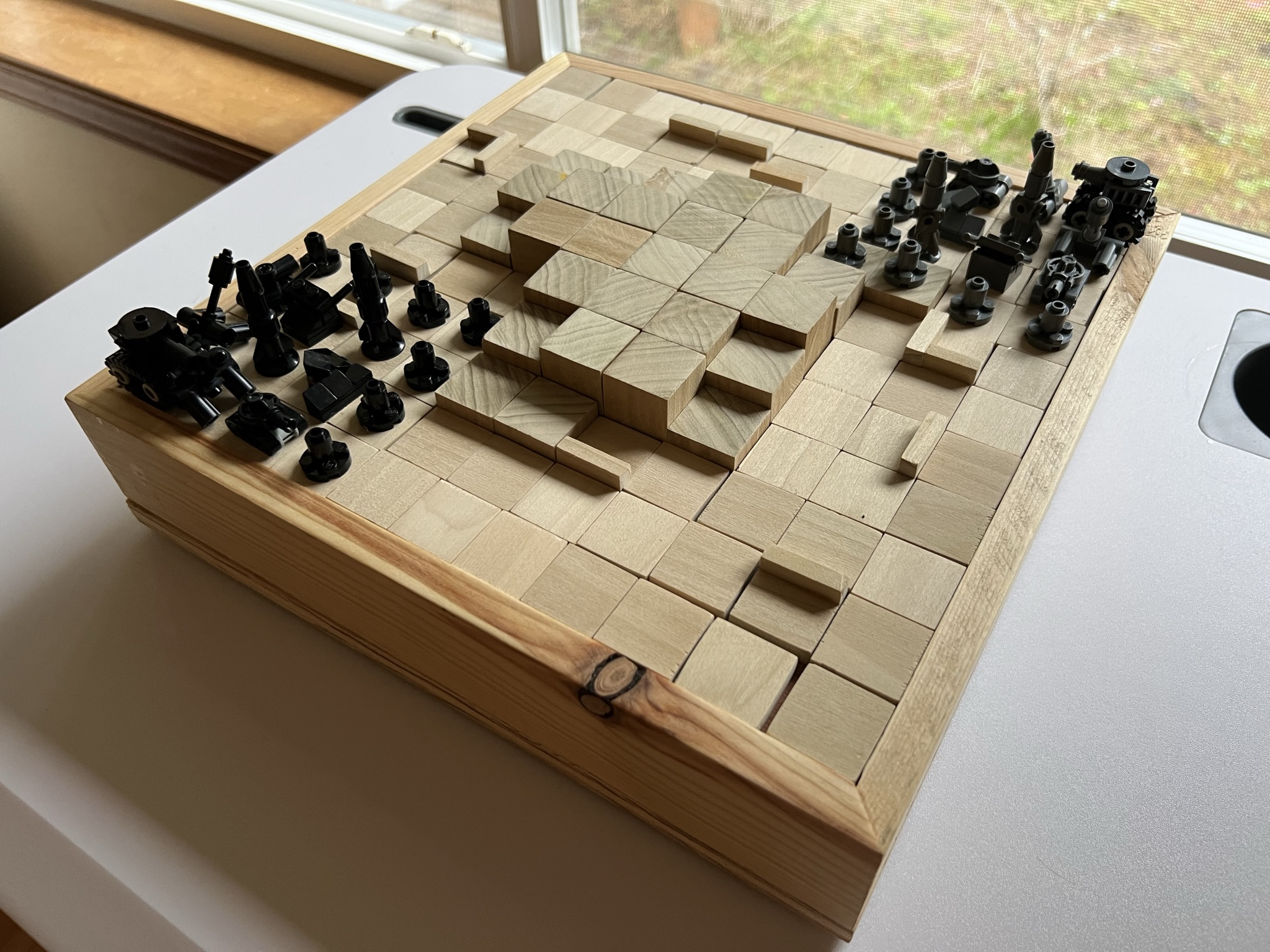 Vtg Cross Chess Game 2 Player Game strategic Board Game A 